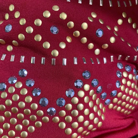 Susan Graver Artisan, 2X, red - Picture 5 of 5